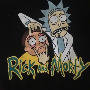 rick and morty hoodie